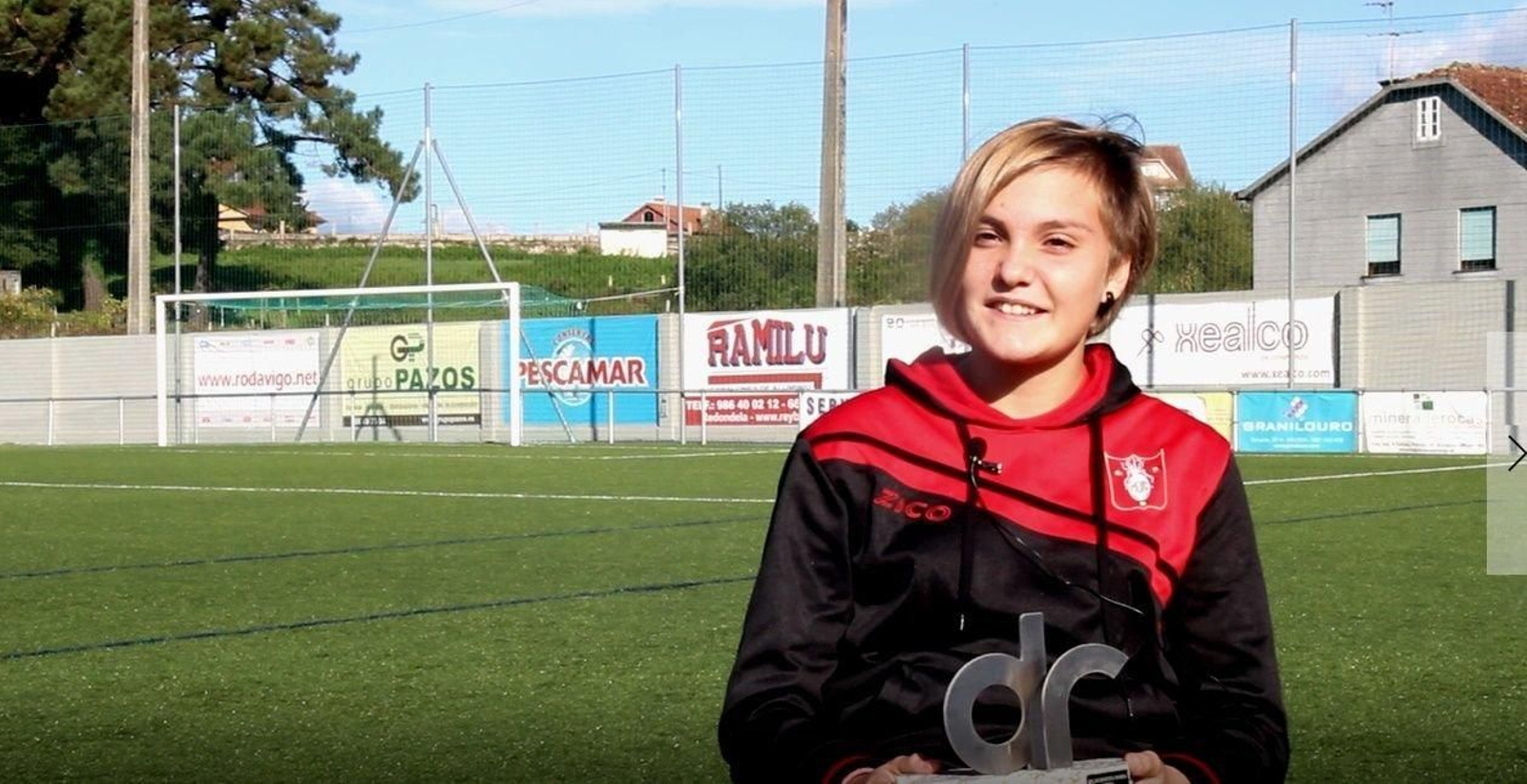 La canterana María Figueroa protagonizó la primera emisión del canal.