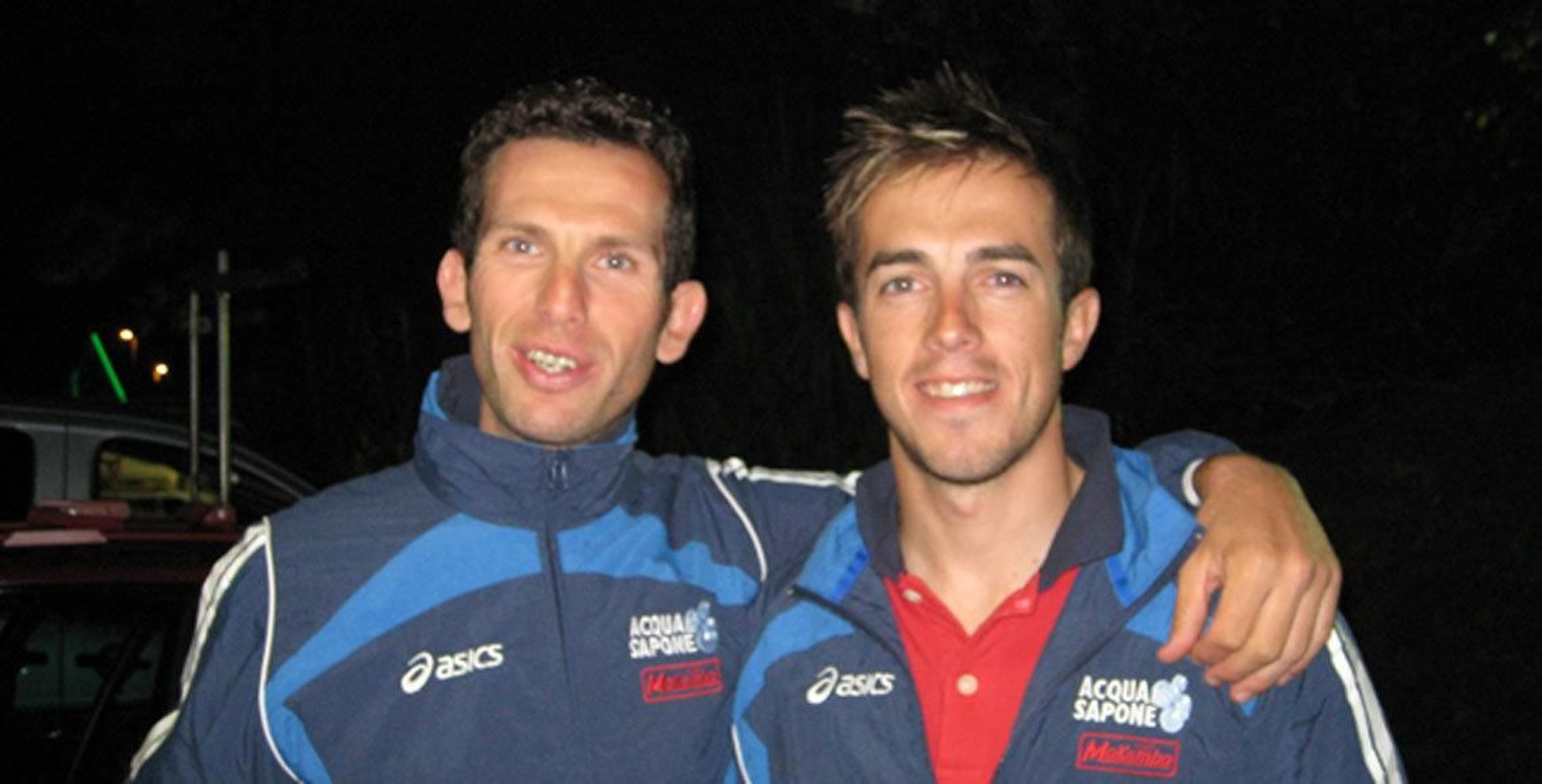 Diego Millán, a la derecha, uno de los ciclistas que han tenido que emigrar para encontrar el éxito.