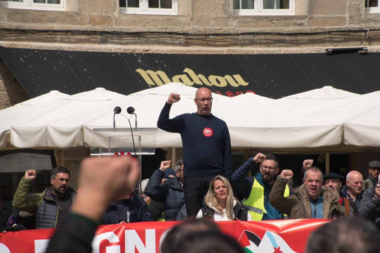 Manifestación de la CIG.