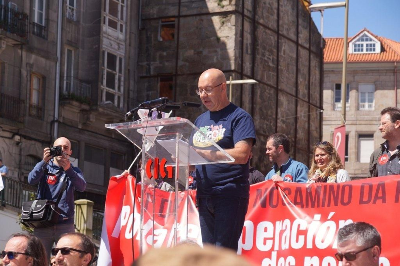 La manifestación de la CIG en Vigo  53