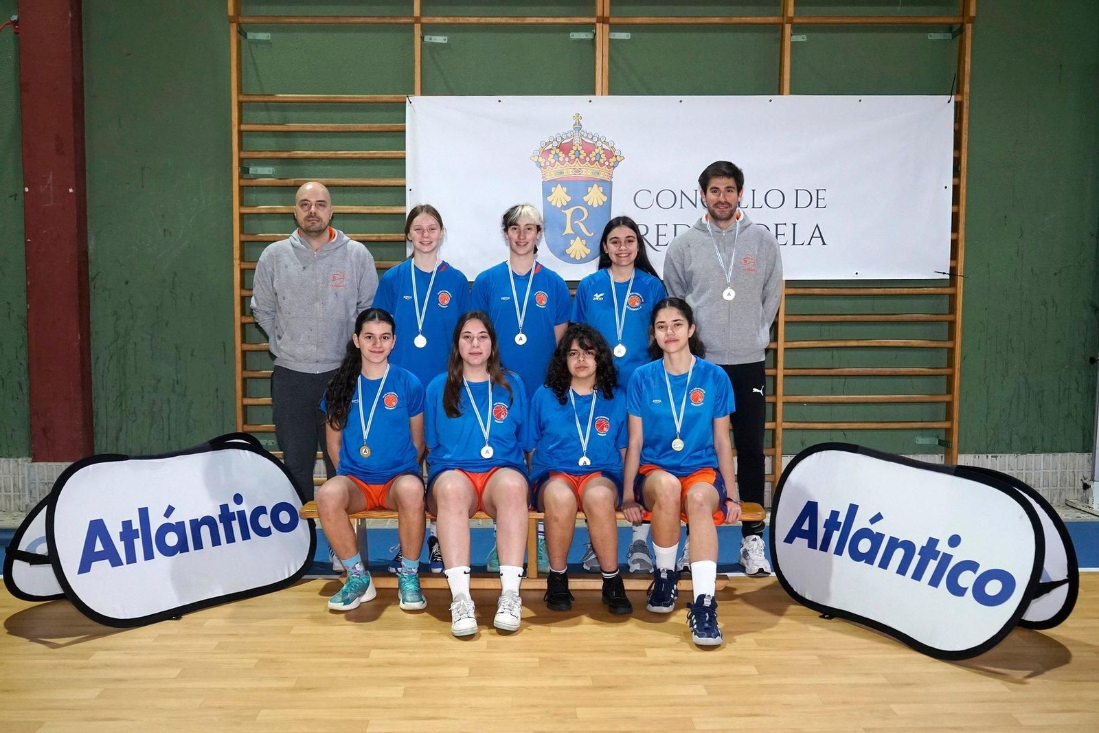 Presentación de los equipos del Club Baloncesto Redondela de la mano de +Deporte Atlántico.