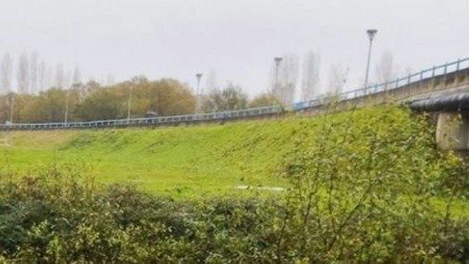 La furgoneta fue localizada en este lugar, Veiga do Louro.