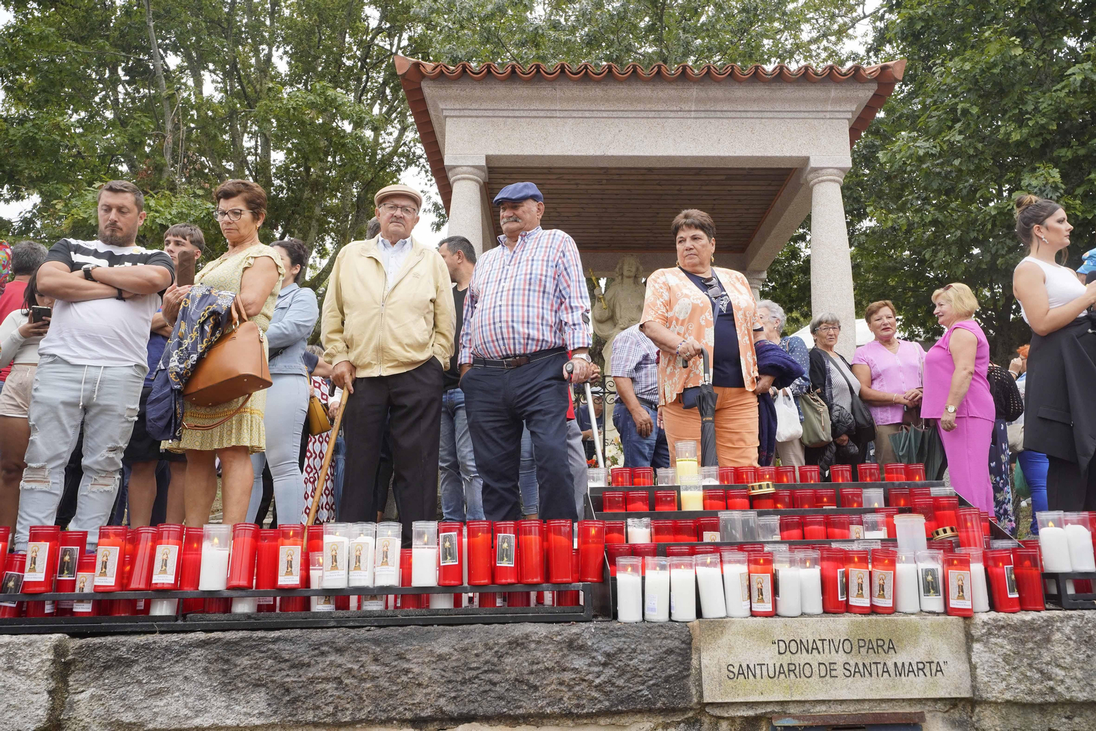 Procesión de Santa Marta de Ribarteme.