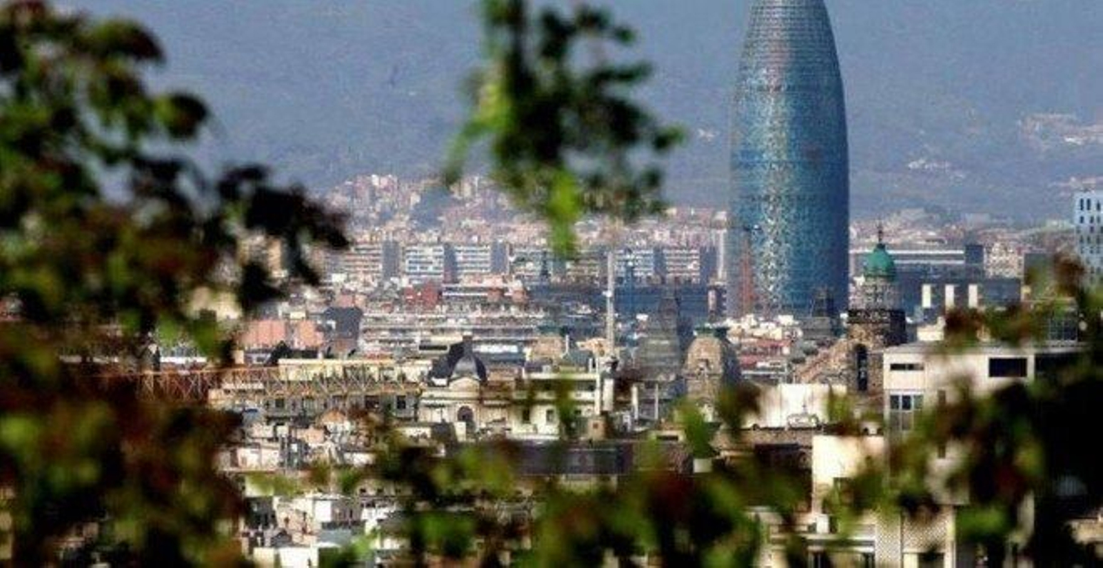 Panorámica de la ciudad de Barcelona
