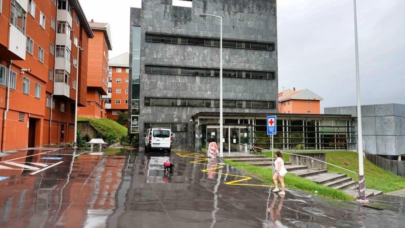 El centro de salud de Teis.