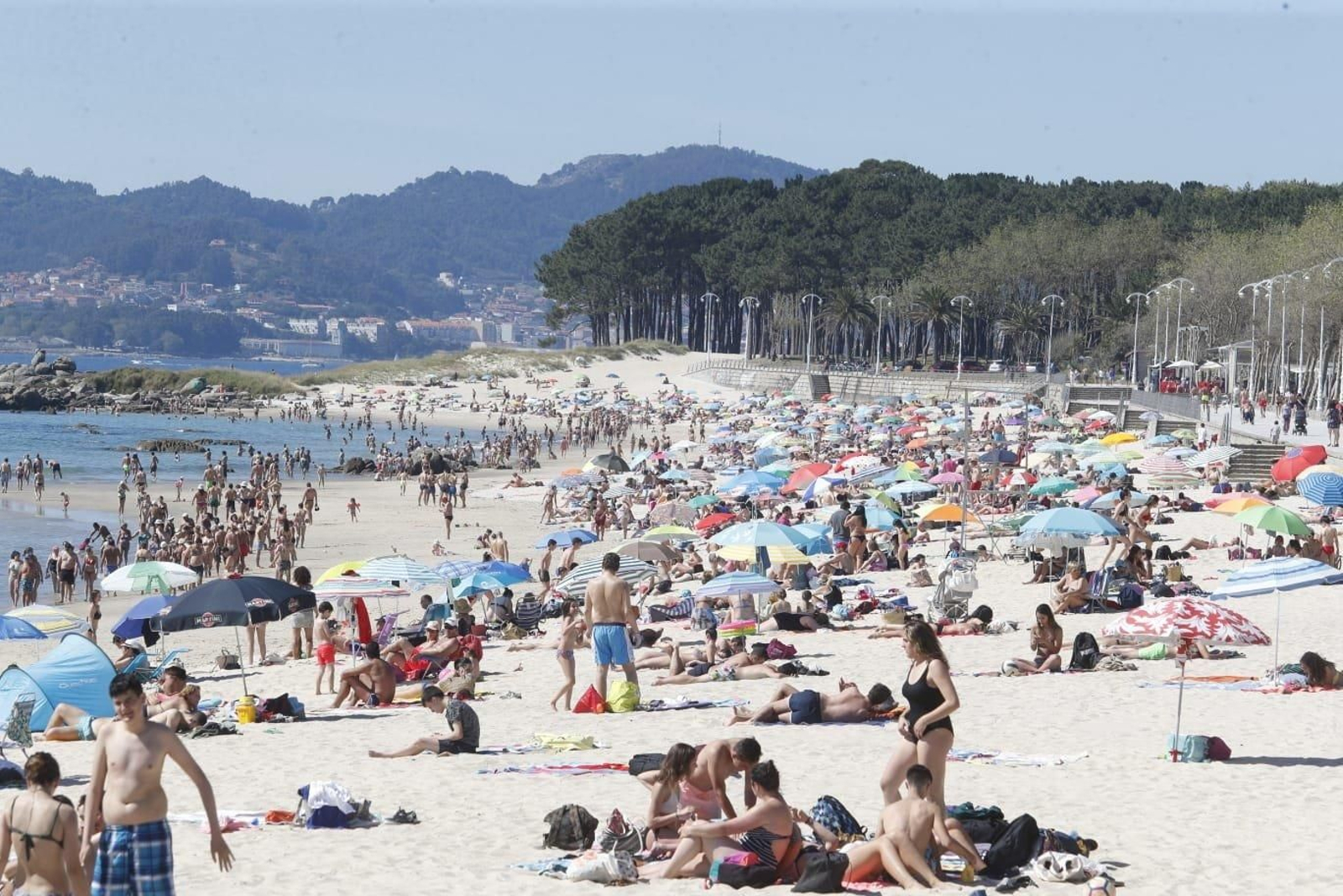La playa de Samil