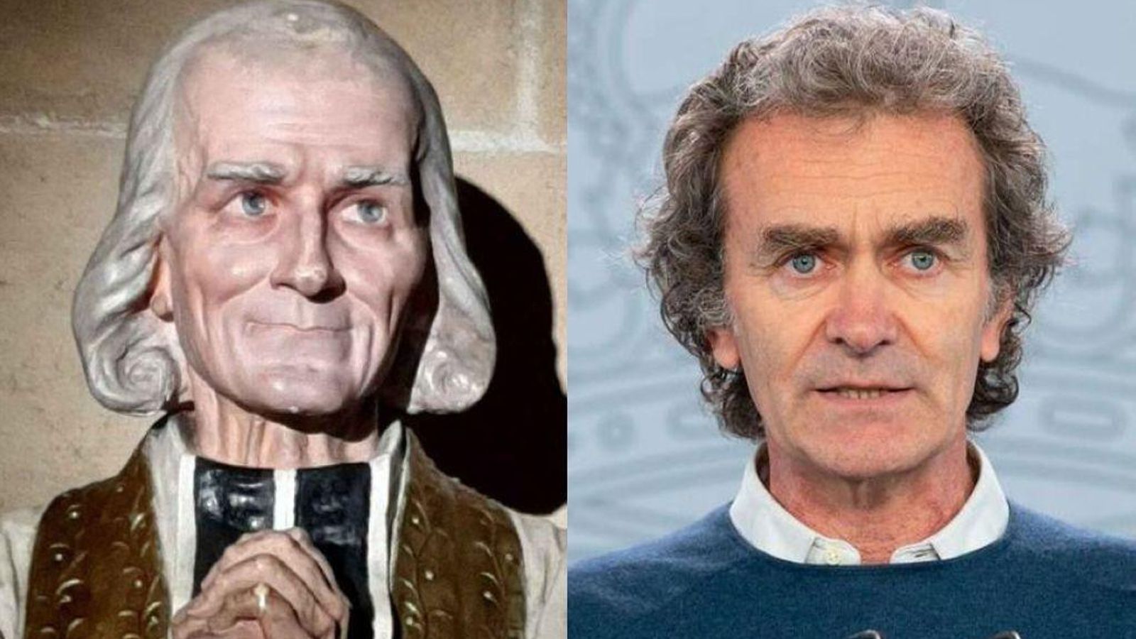 La imagen que está en Francia y Fernando Simón