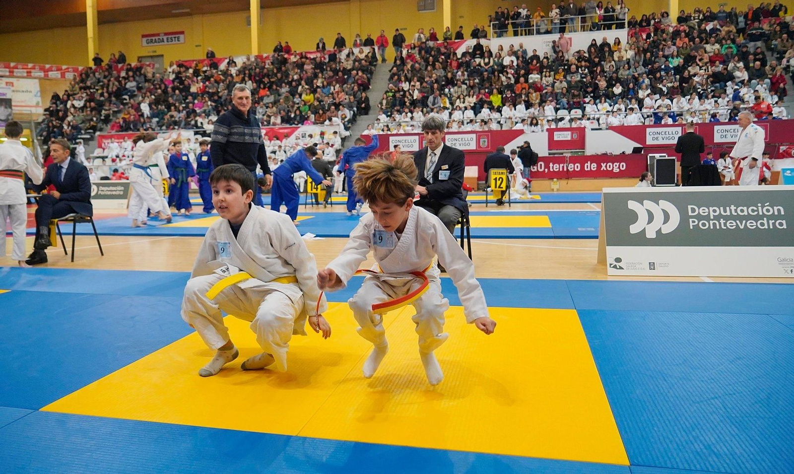 Fiesta del judo en As Travesas.
