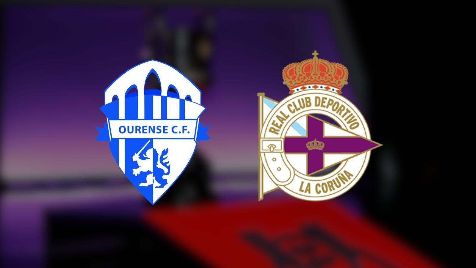 Ourense CF-Dépor en Copa del Rey.