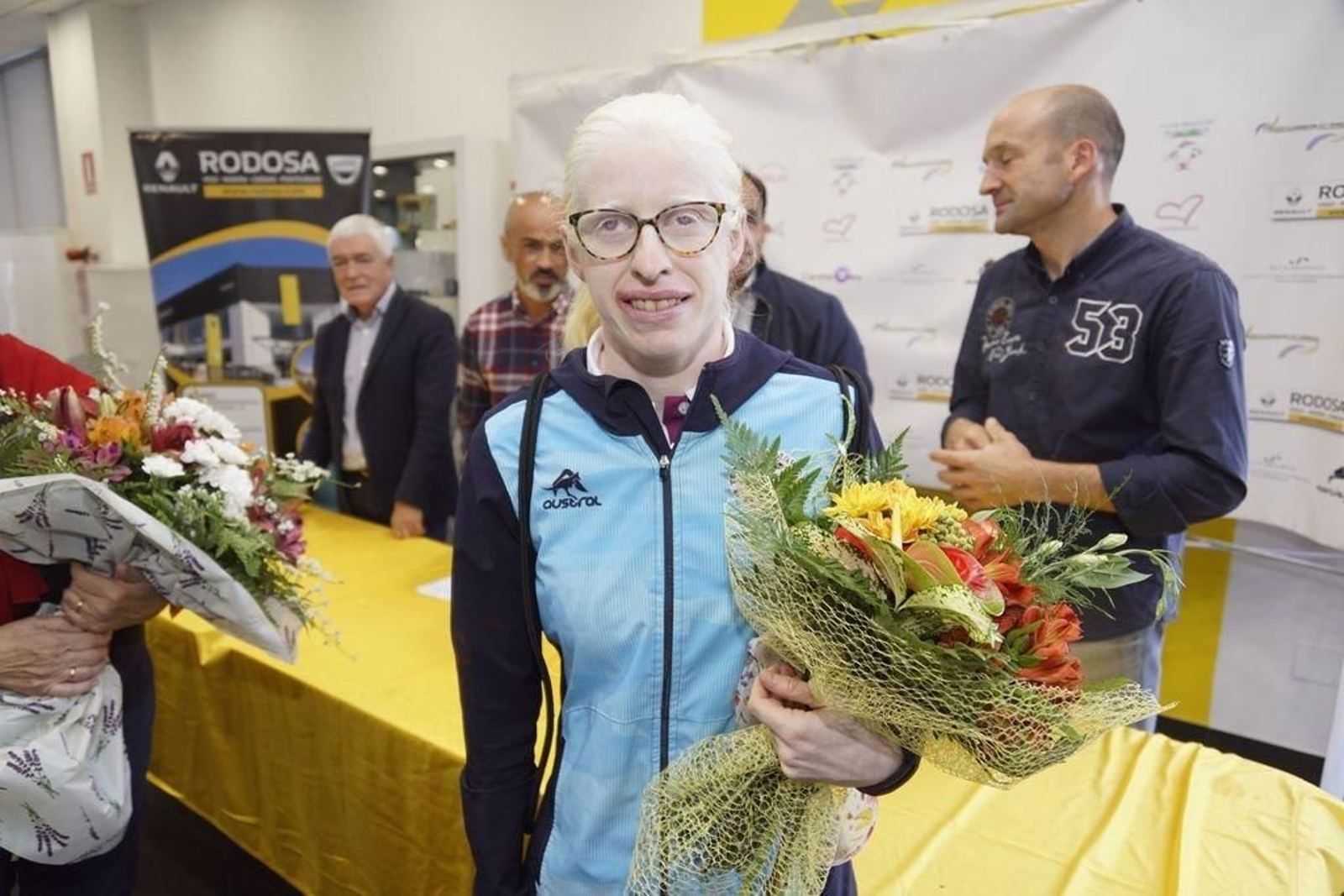 Susana Rodríguez fue homenajeada el pasado sábado.