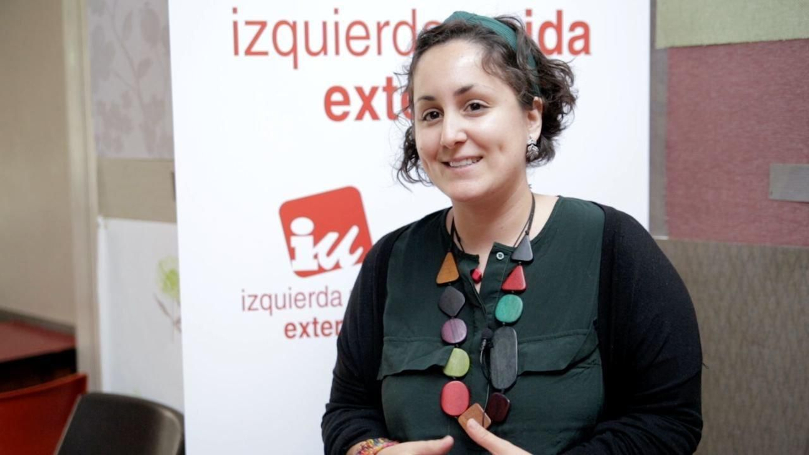 Marta Mosquera, en una imagen difundida por IU Exterior. // X