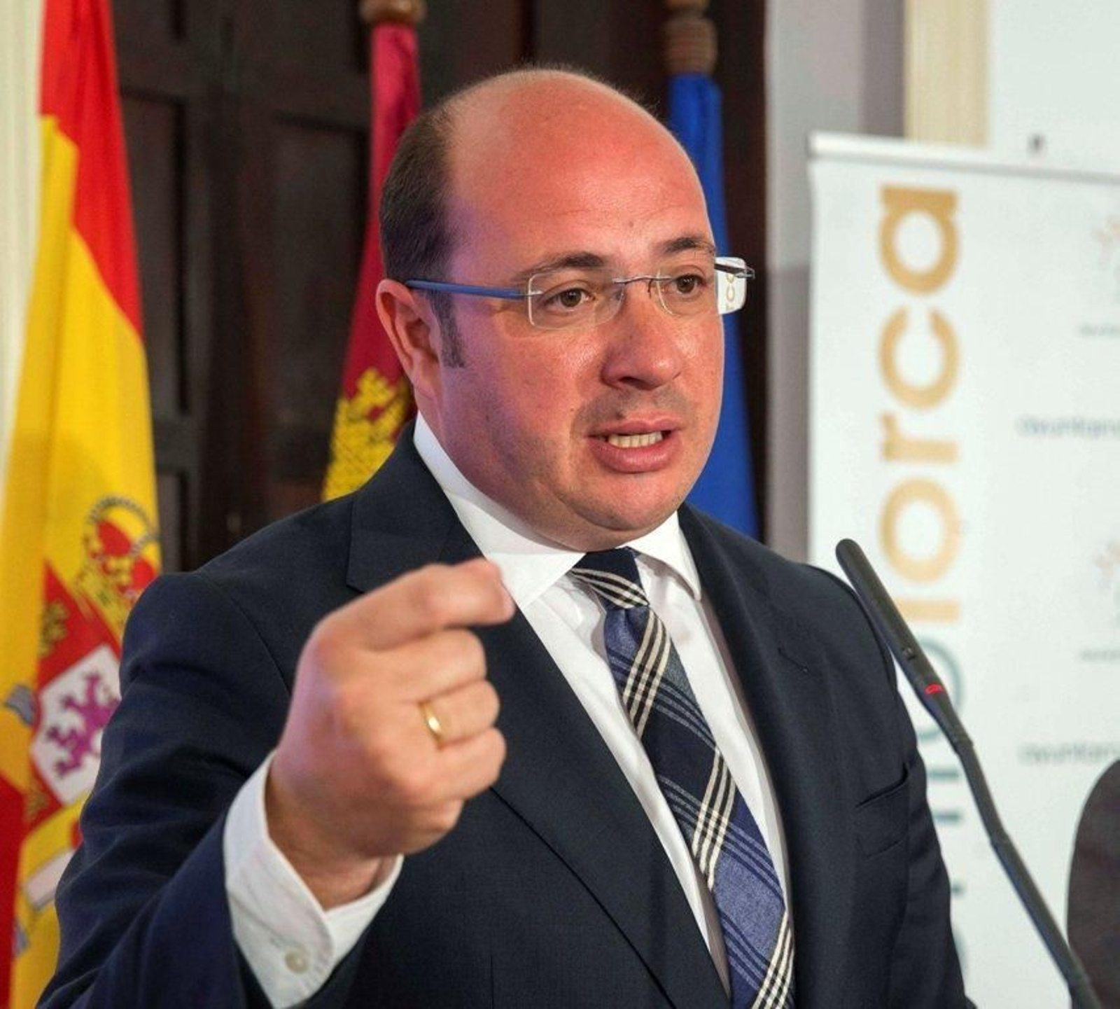 Pedro Antonio Sánchez, presidente de la Comunidad Autónoma de Murcia.