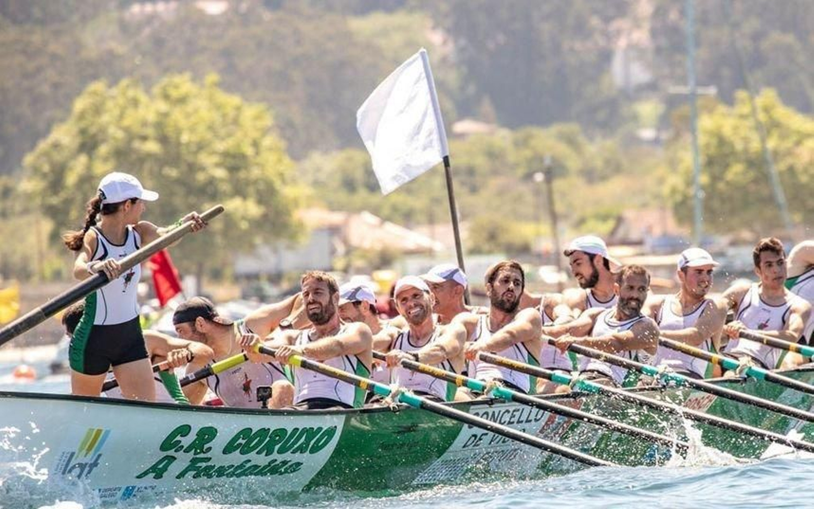 Coruxo acabó cuarta ayer en la Bandeira Concello de Muros.
