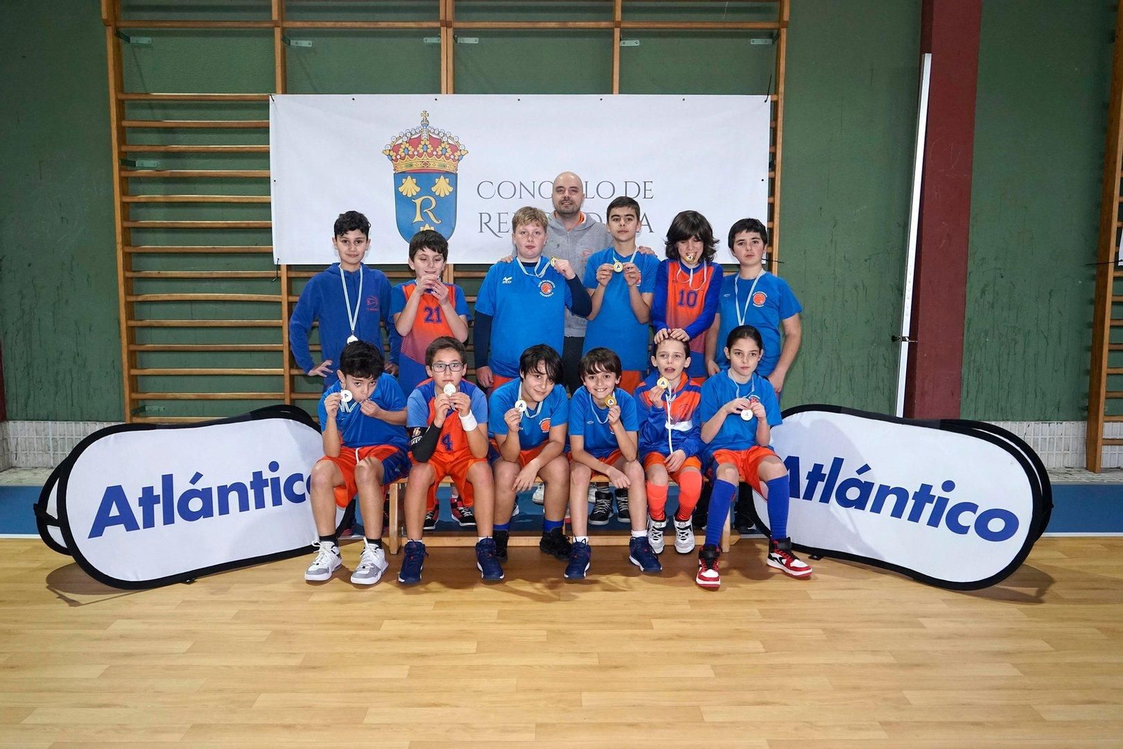 Presentación de los equipos del Club Baloncesto Redondela de la mano de +Deporte Atlántico.