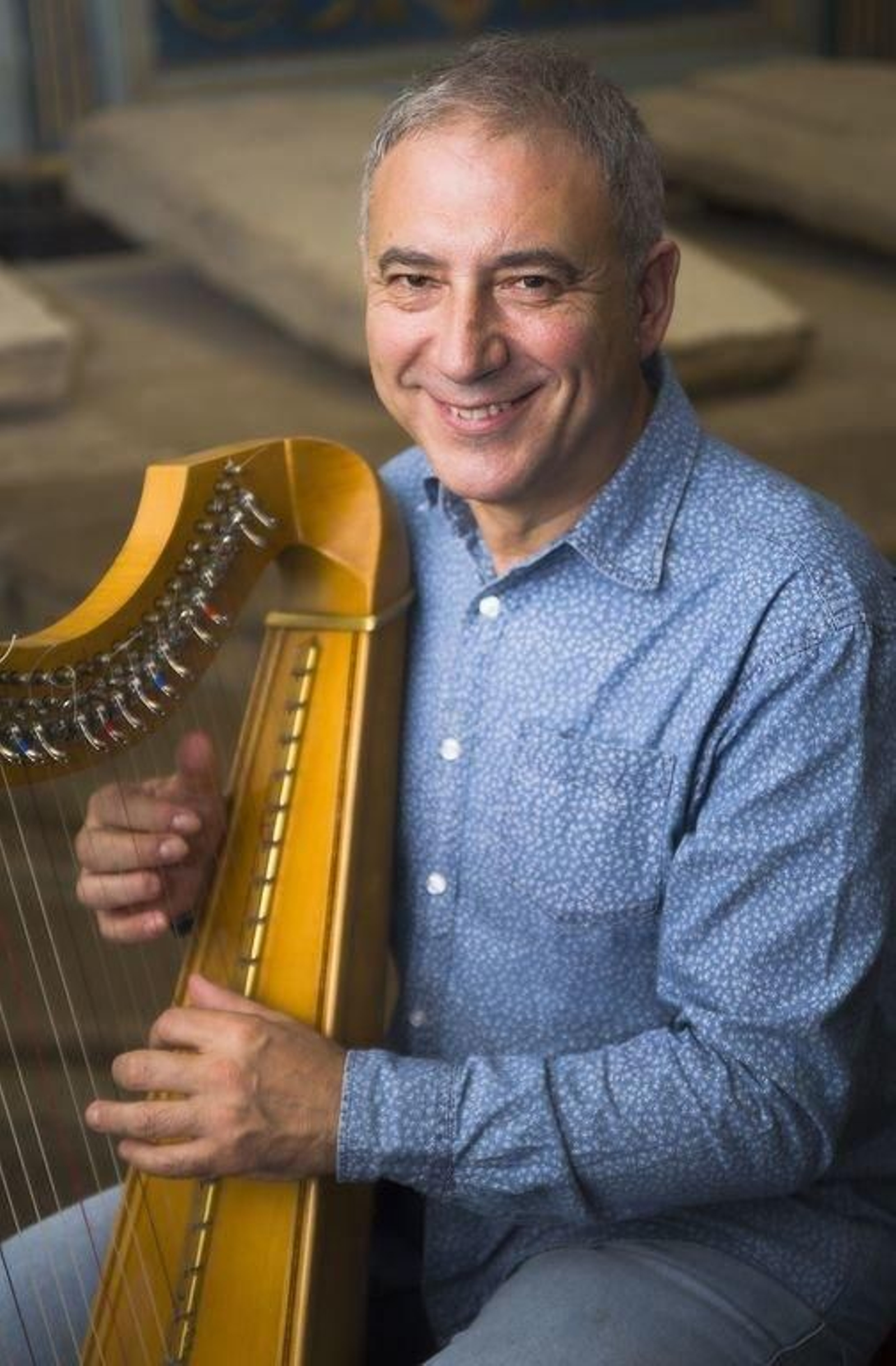 Rodrigo Romaní, na promoción do seu último disco.