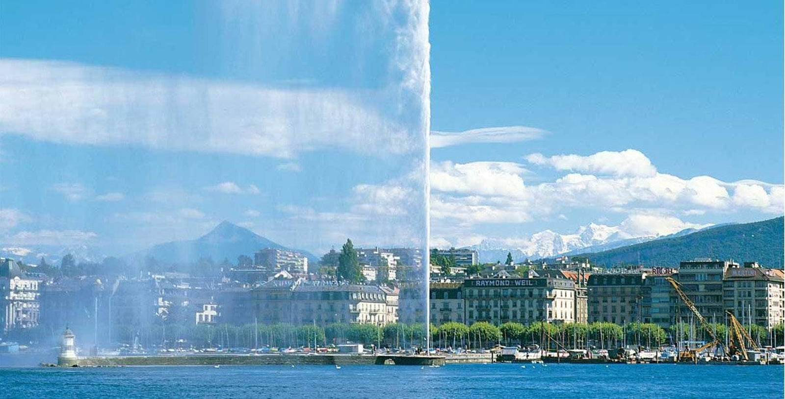 En la imagen la ciudad de Ginebra