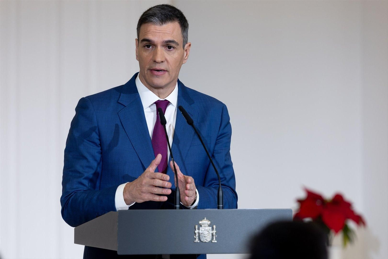 El presidente del Gobierno, Pedro Sánchez. // Europa Press