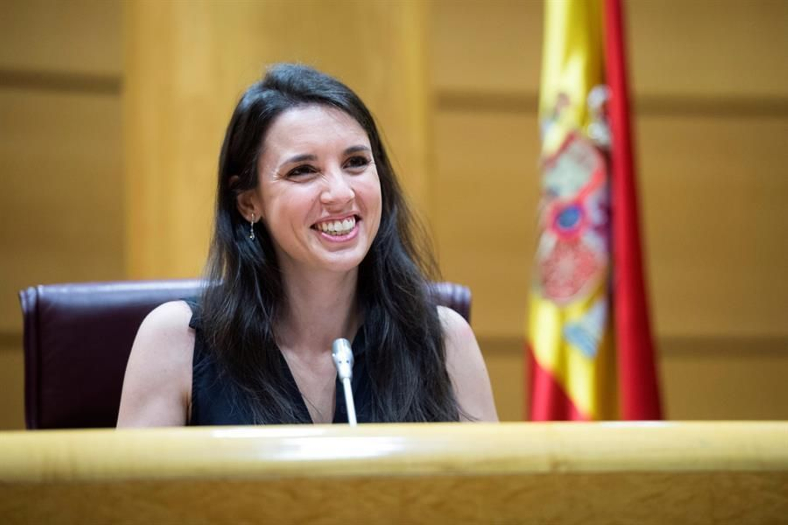 La ministra de Igualdad, Irene Montero