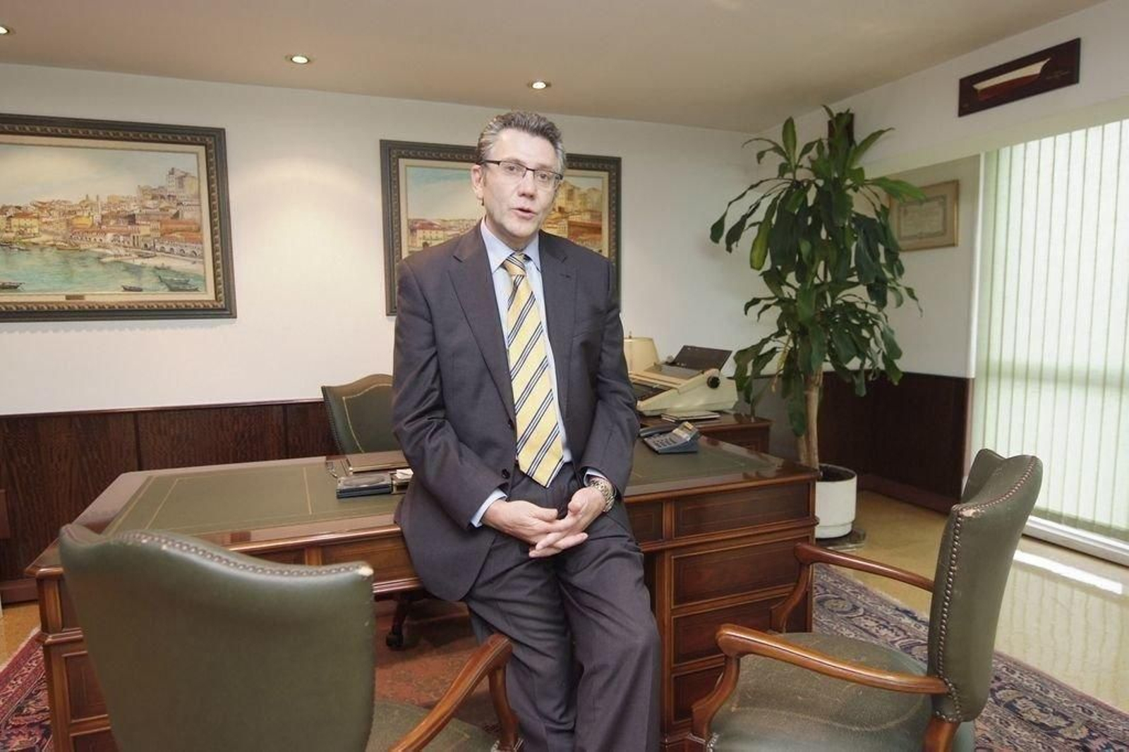 Javier Touza, presidente de los armadores de Vigo.