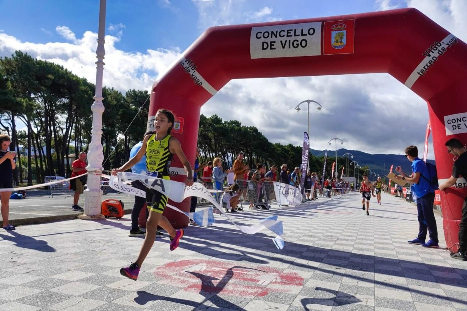 Triatlón de Samil. // Vicente Alonso