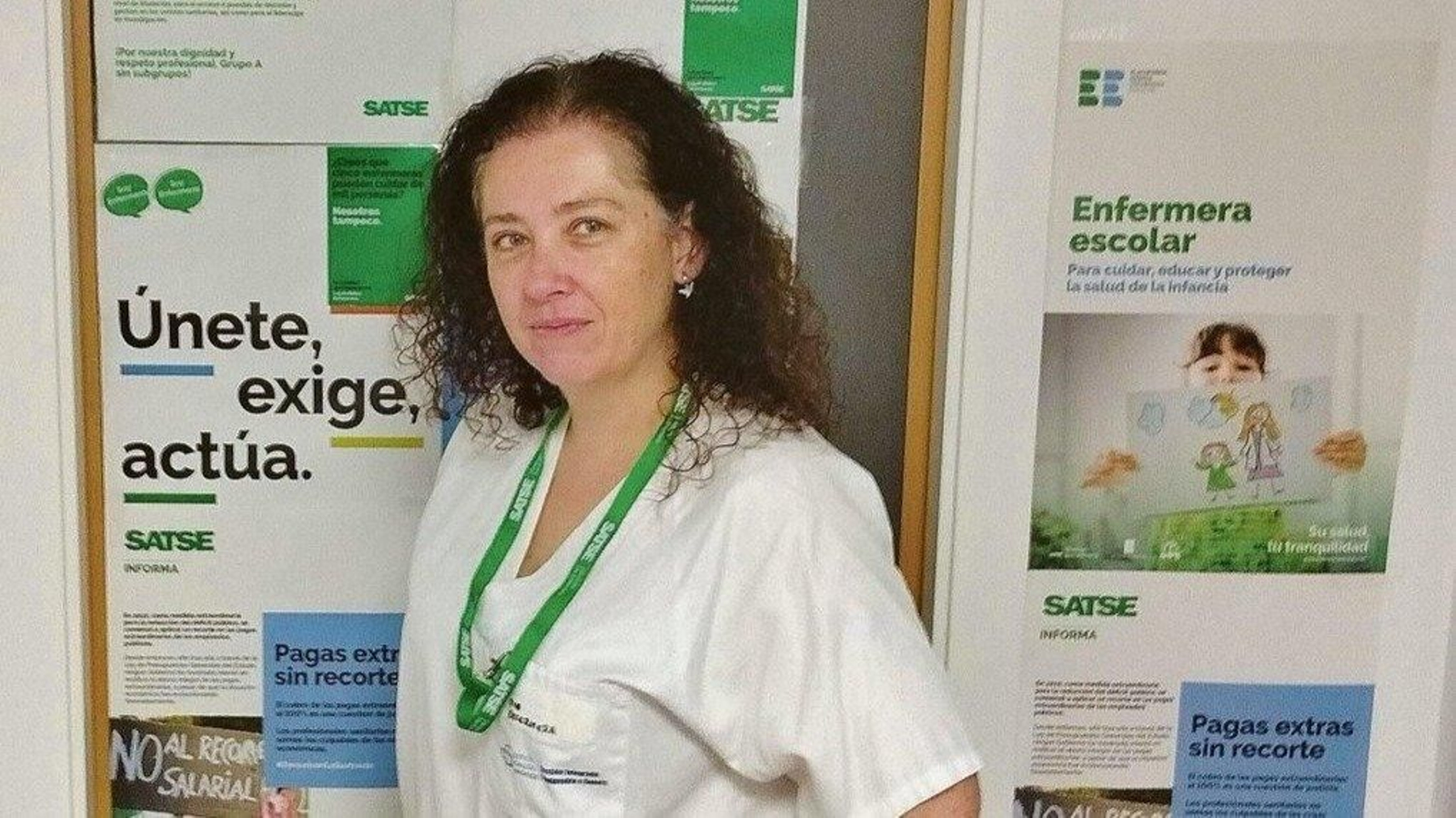 Emma Rodríguez es secretaria provincial de Satse.