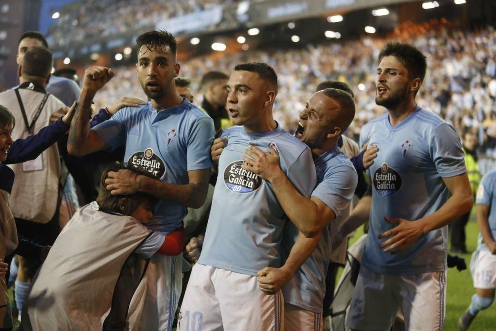 Iago Aspas regresó con un doblete que permitió al Celta remontar y vencer al Villarreal.