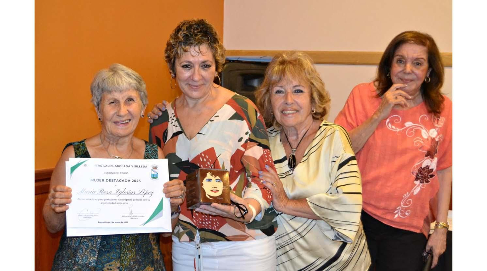 Centro Lalín de Buenos Aires Mª Rosa Iglesias con Celia Otero web