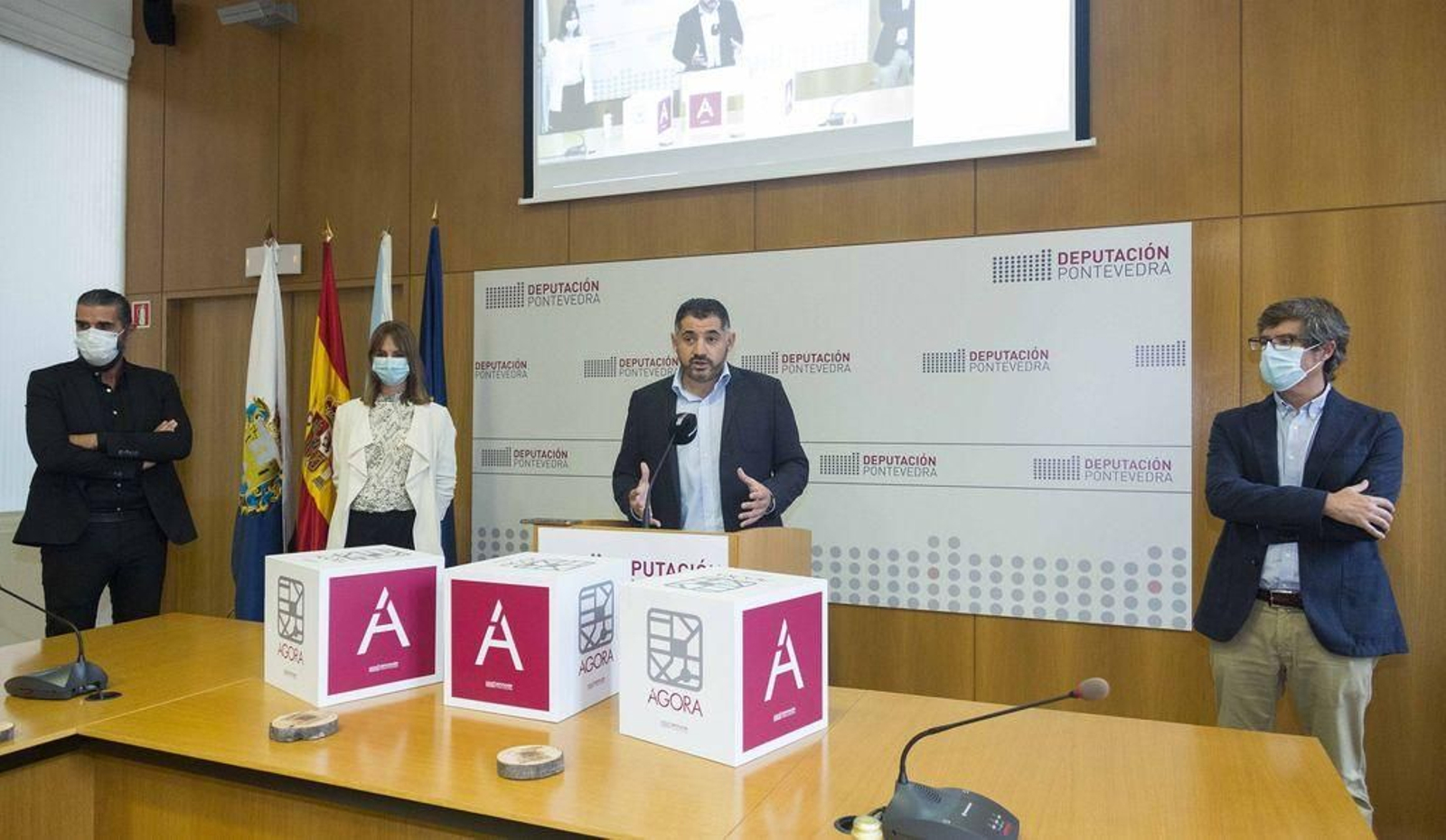 O deputado Uxío Benítez.