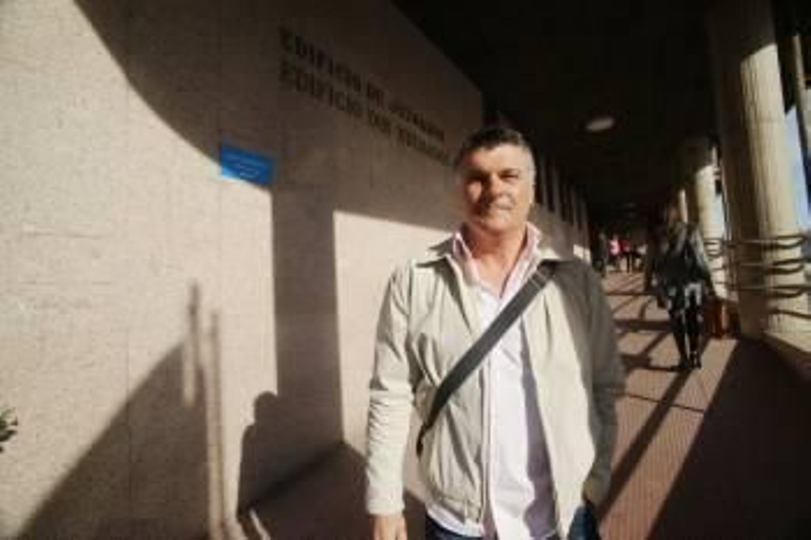 Antonio Juste, en Vigo.