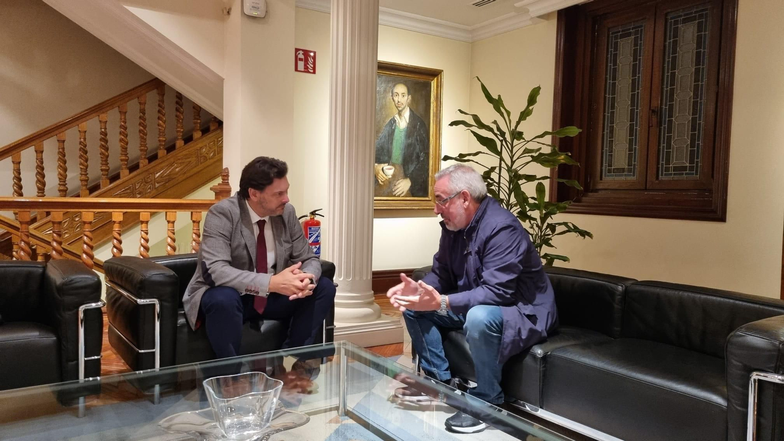 Imagen de la reunión celebrada en la capital de España