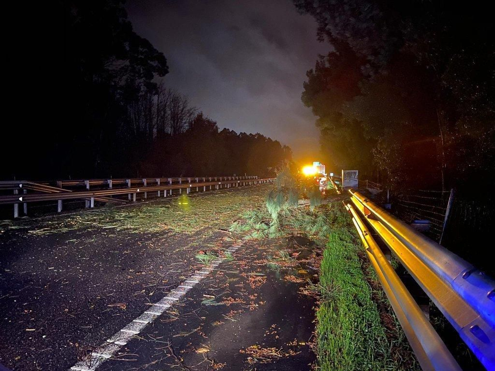 Los efectos de la borrasca "Elsa" // Alberte