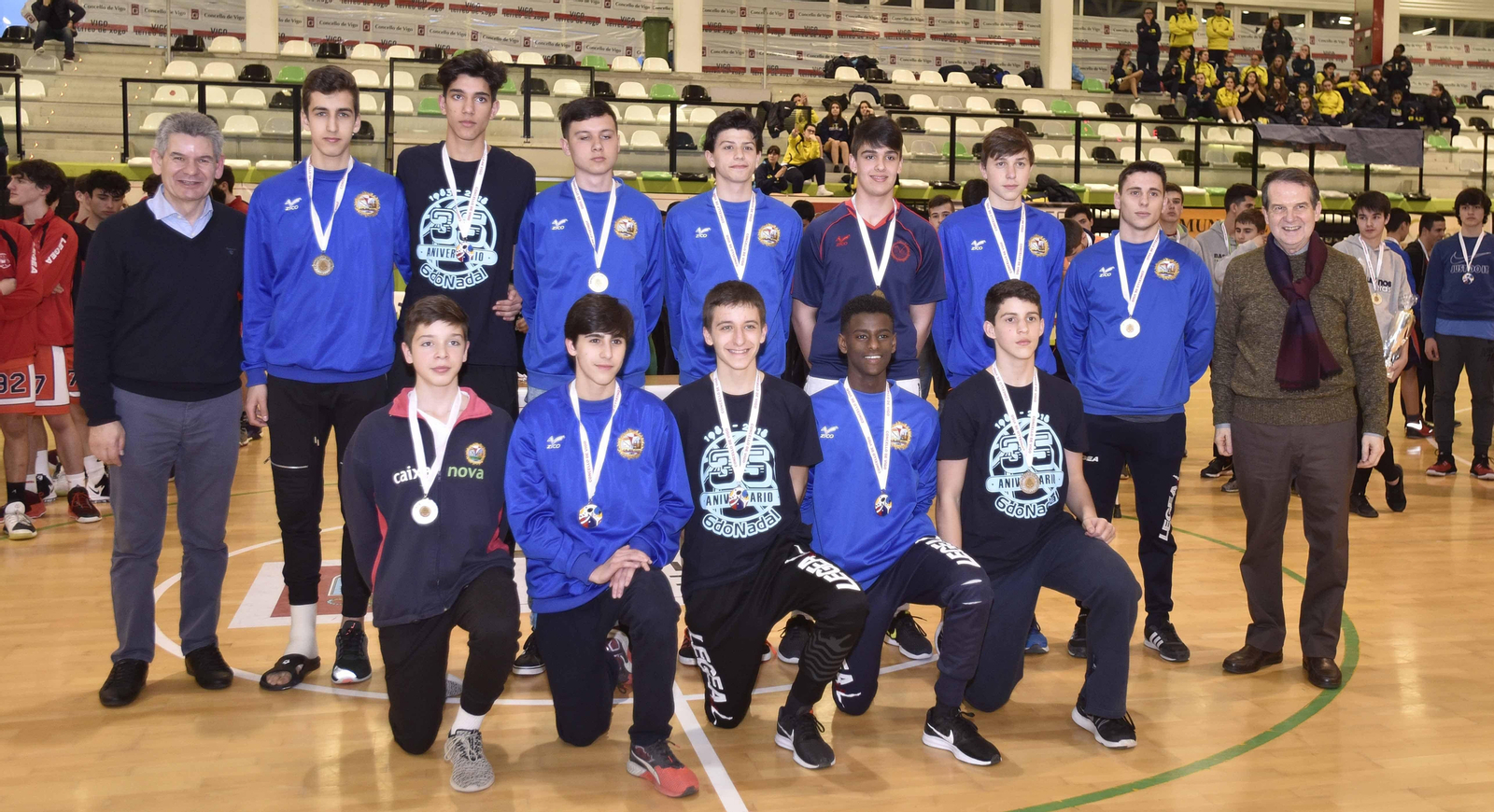 Los cadetes cerraron el Torneo Concello de Vigo