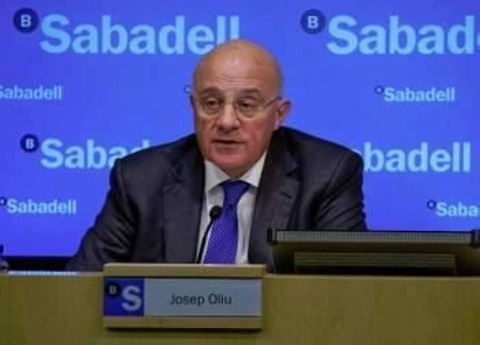 Josep Oliu, presidente del Banco de Sabadell. (Foto: EFE)