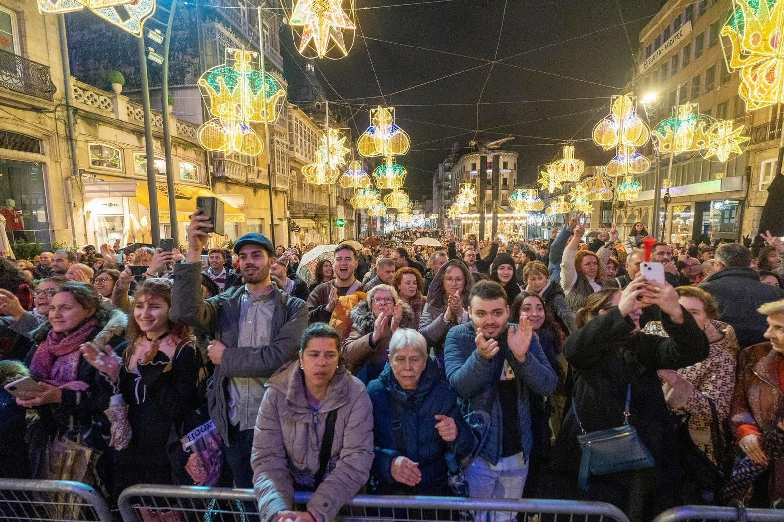 Vigo apaga la Navidad.