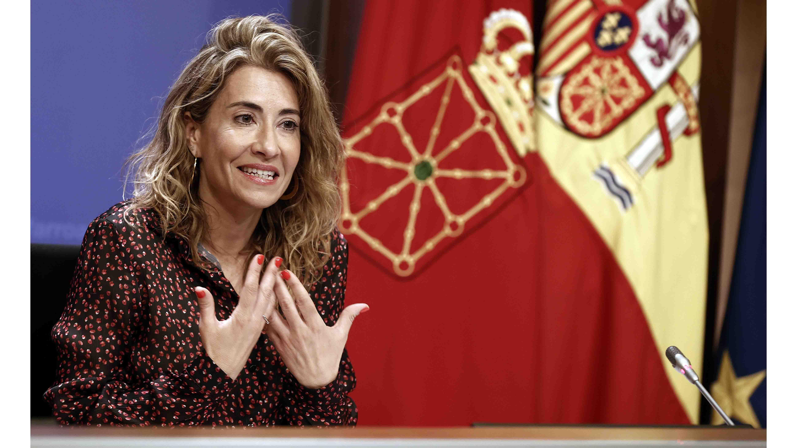 Archivo. La ministra de Transportes, Movilidad y Agenda Urbana, Raquel Sánchez. EFE/ Jesús Diges
