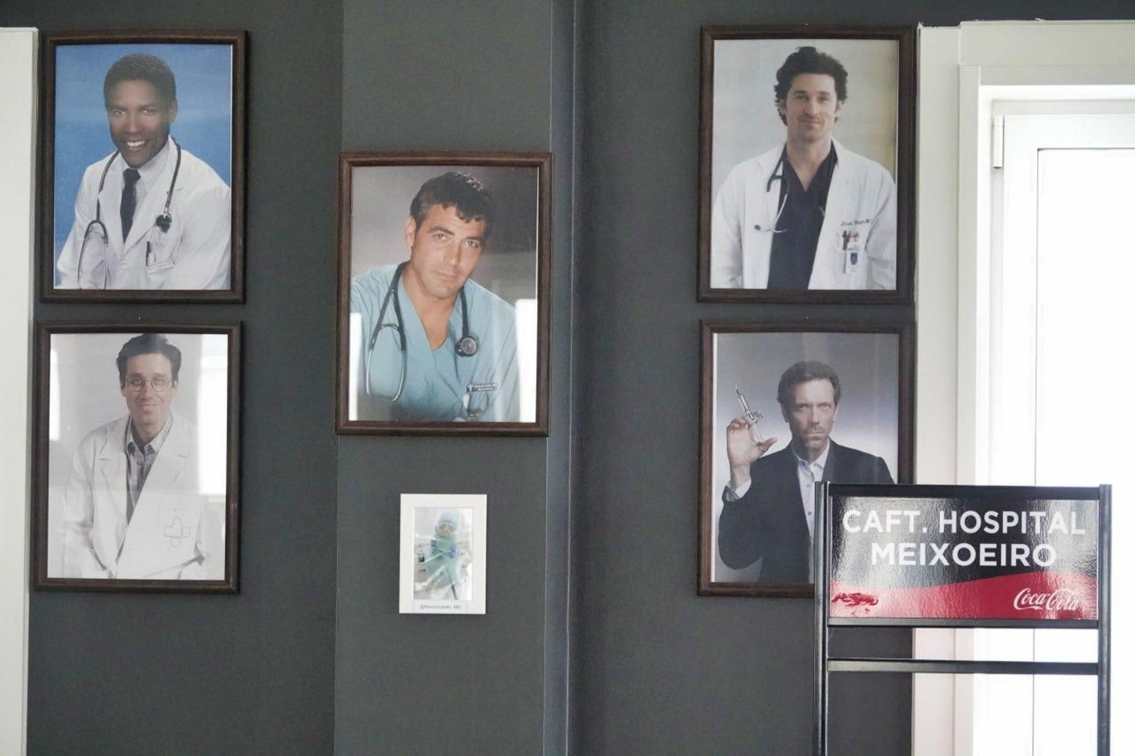 Médicos de película en el Meixoeiro. // Vicente Alonso
