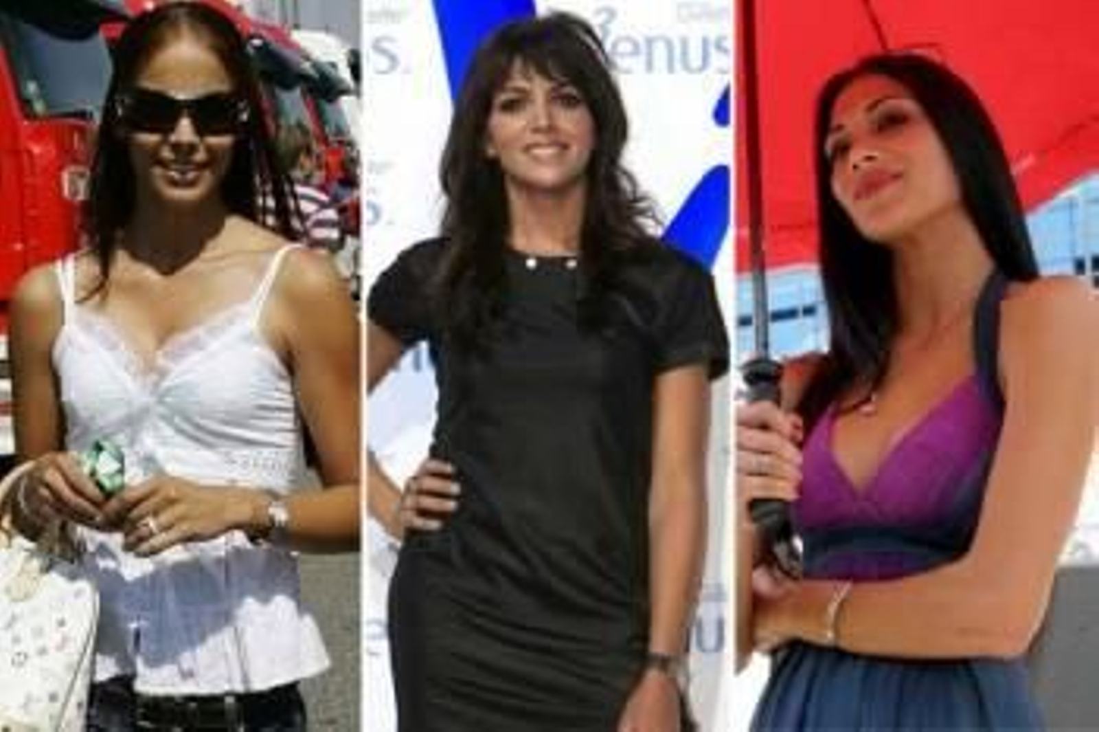 Jenni Dahlman, Raquel del Rosario y Nicole (de izda. a dcha).