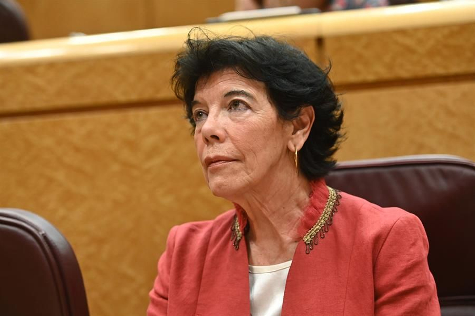 La ministra de educación, Isabel Celaá