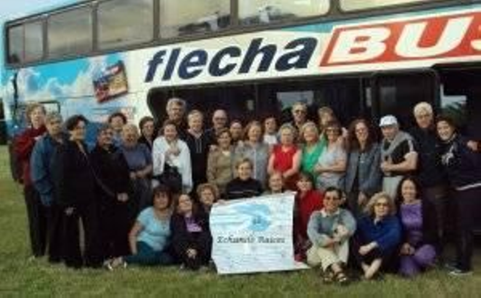 El grupo que acudió al curso de fisioterapia.