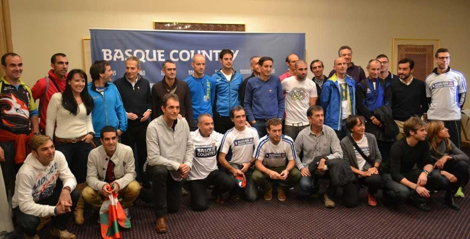 Los corredores vascos fueron protagonistas en el Maratón de Nueva York.