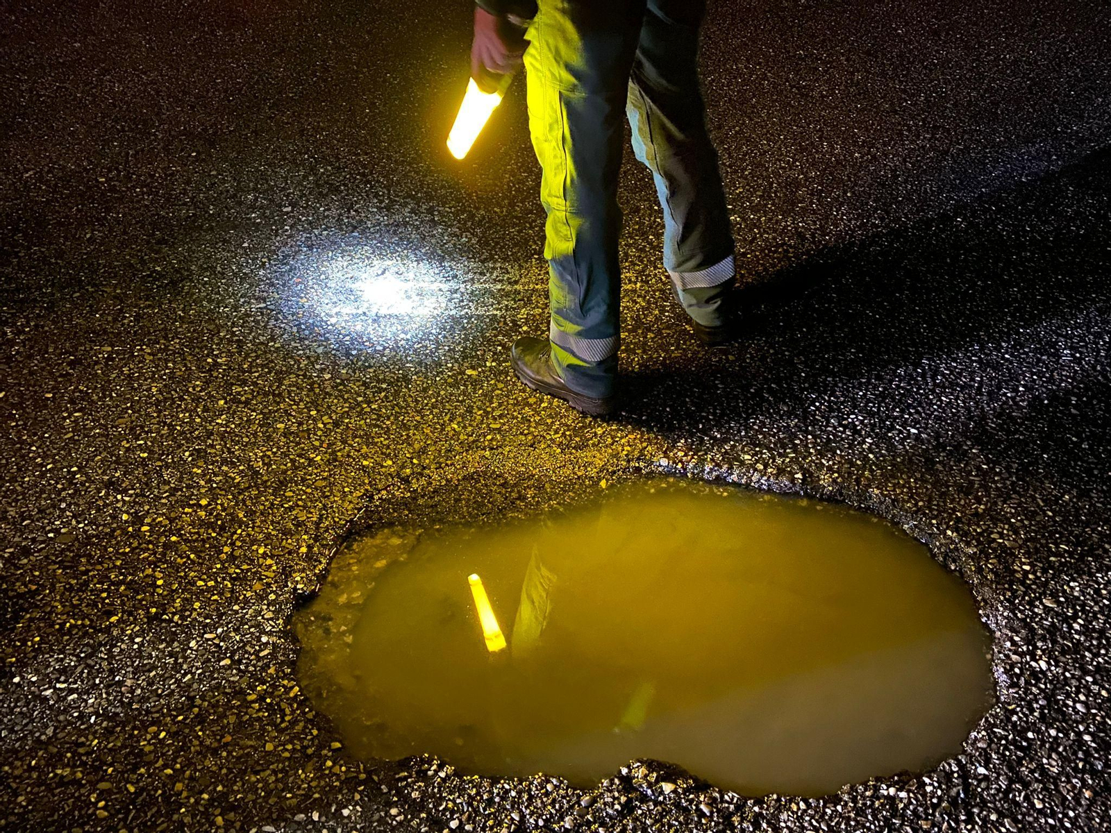 La Nacional 120 continúa con destrozos a vehículos _ Alberte 09