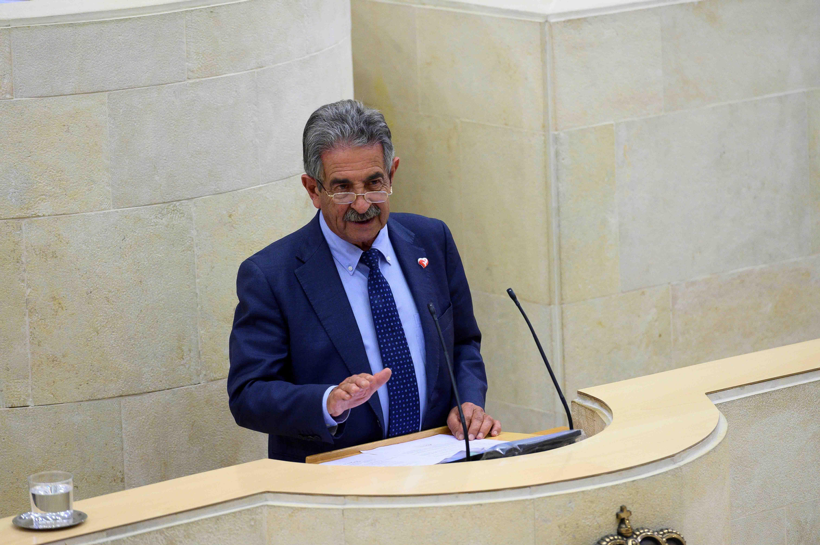 El presidente de Cantabria, Miguel Ángel Revilla. EFE/Pedro Puente