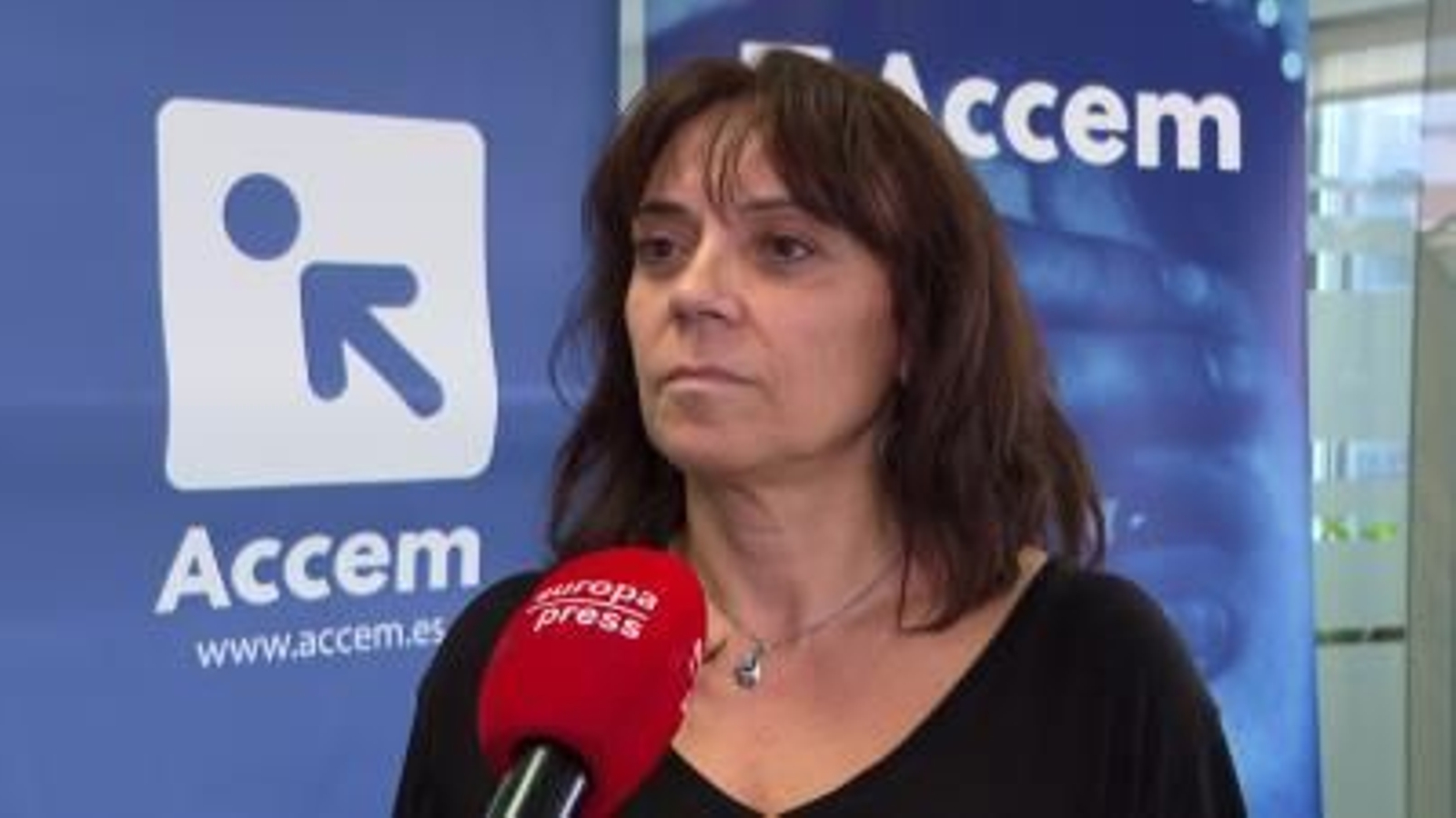 En la imagen María Tejada, responsable de Comunicación de Accem