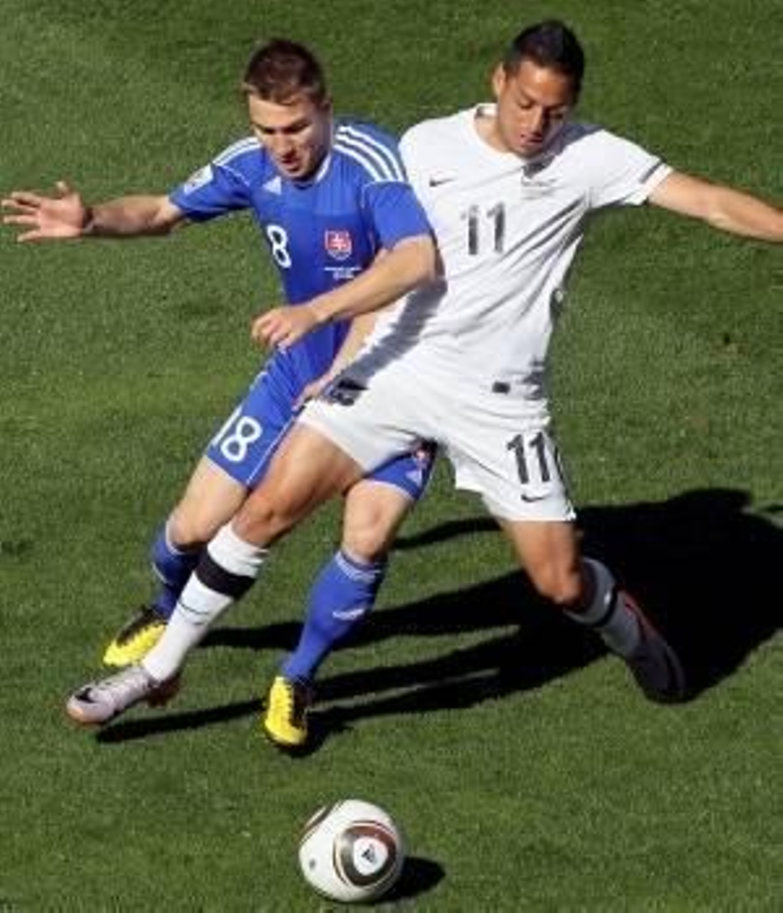 Un momento del partido