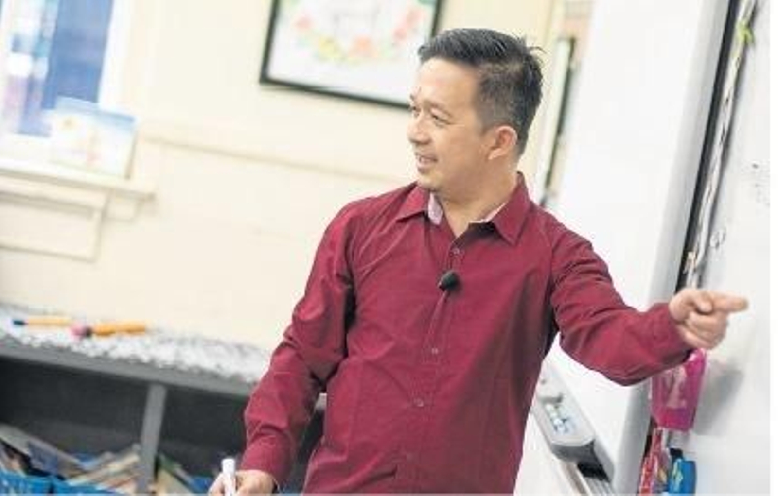 El profesor Yeap Ban Har, considerado como el referente mundial del método Singapur.