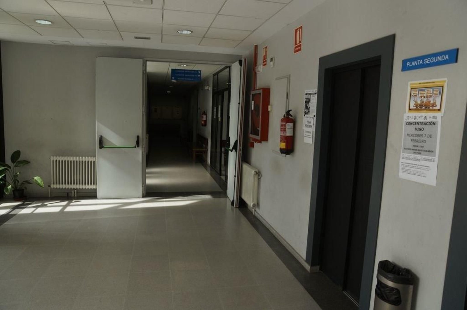 La vista, señalada para el Penal 1, pendiente del paro judicial.