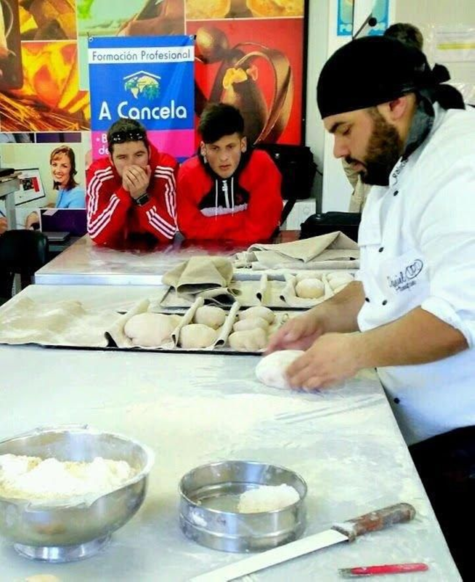 Obradoiro de la rama de panaderia.
