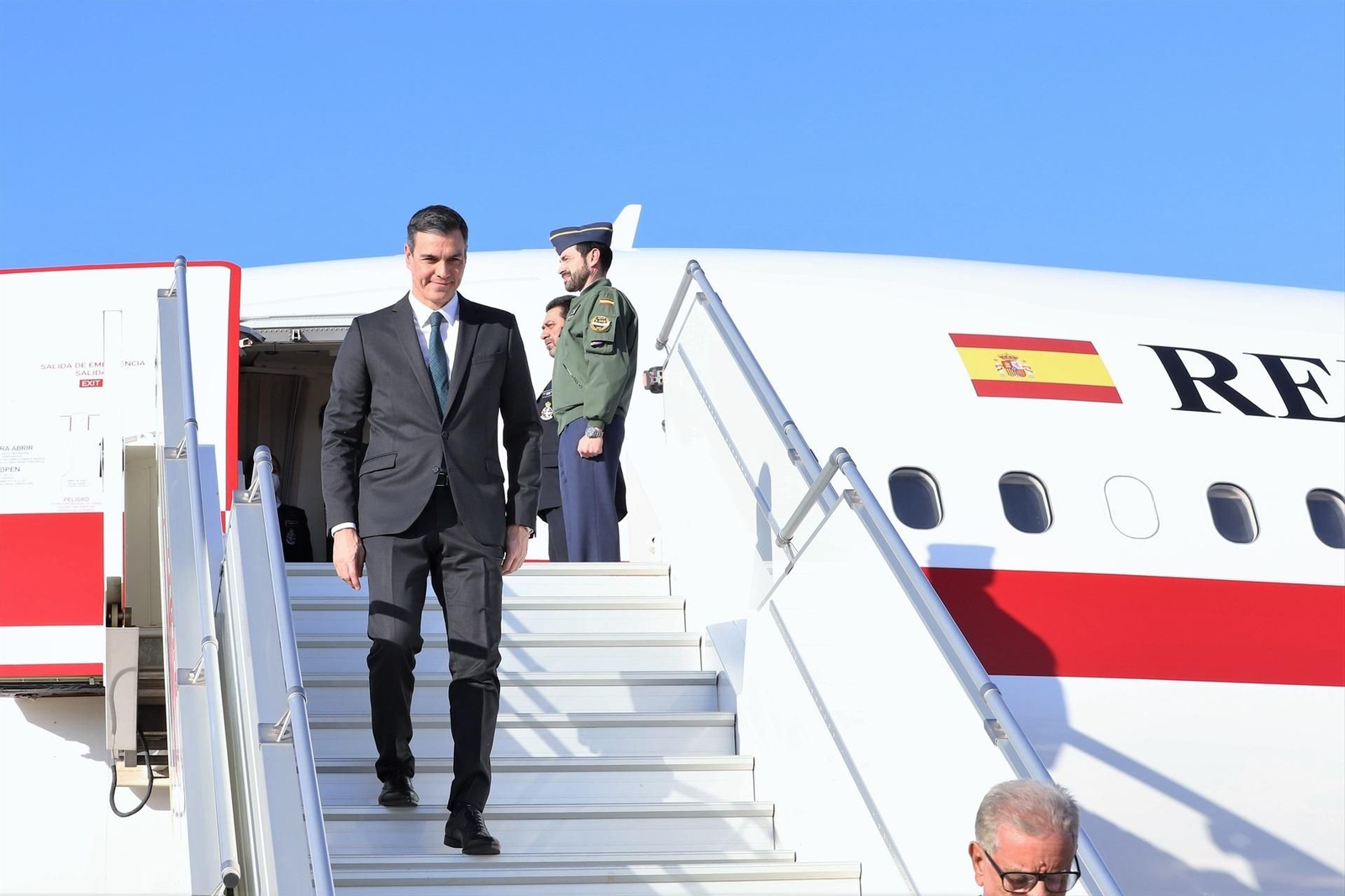 Imagen de archivo de Pedro Sánchez llegando a Marruecos.