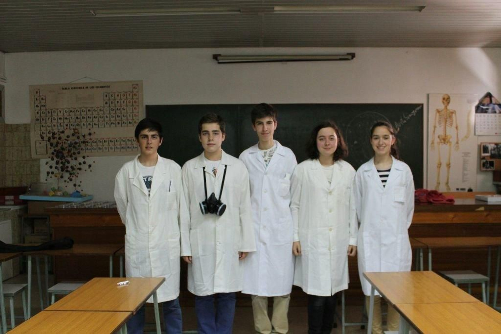 Alberto Rodríguez, Martin Corderí, Manuel Diz, Eva Diz y Ana Castro son los investigadores.