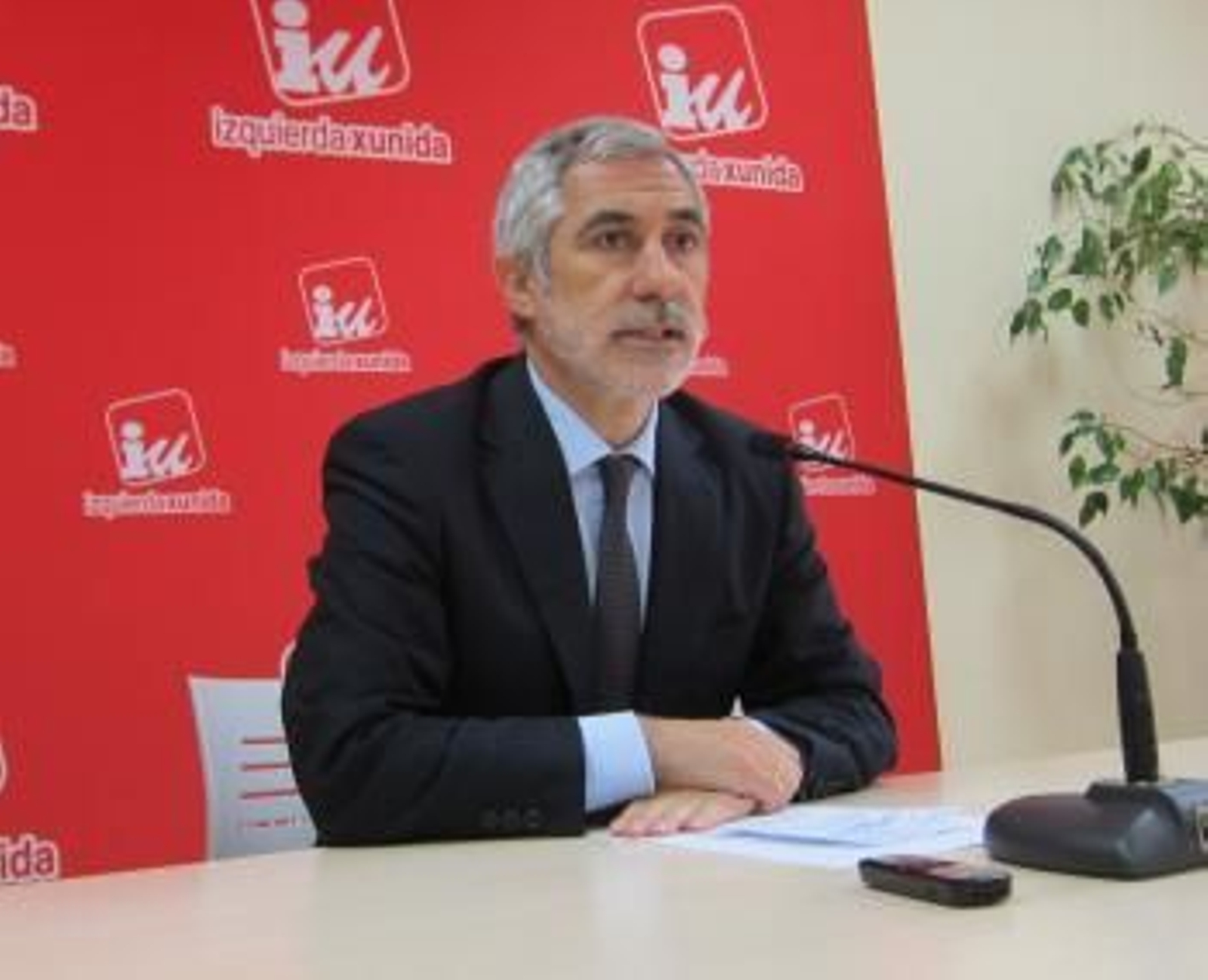 El diputado de Izquierda Unida por Asturias Gaspar Llamazares